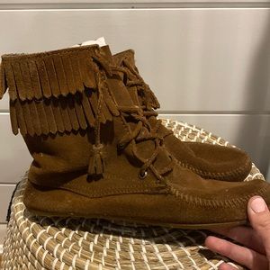 Minnetonka Tall Moccasins